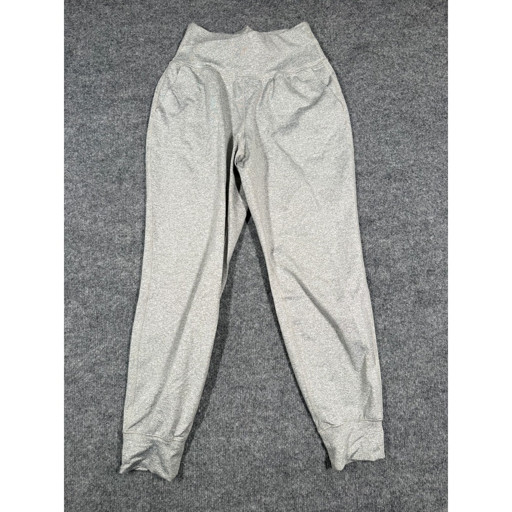 Old Navy CloudComfy Jogger Pants Womens S Heather Gray Stretch Waistband Pull-On